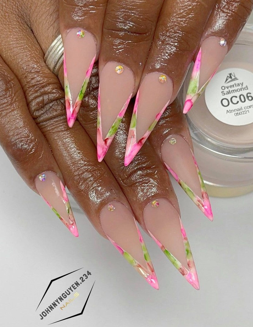 Light Overlay Acrylic Powder - Set OC 15 Colors