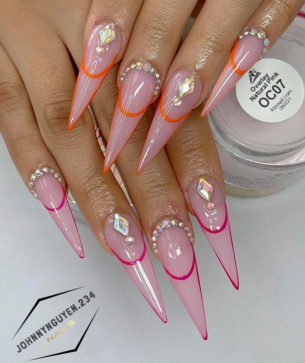 Light Overlay Acrylic Powder - Set OC 15 Colors
