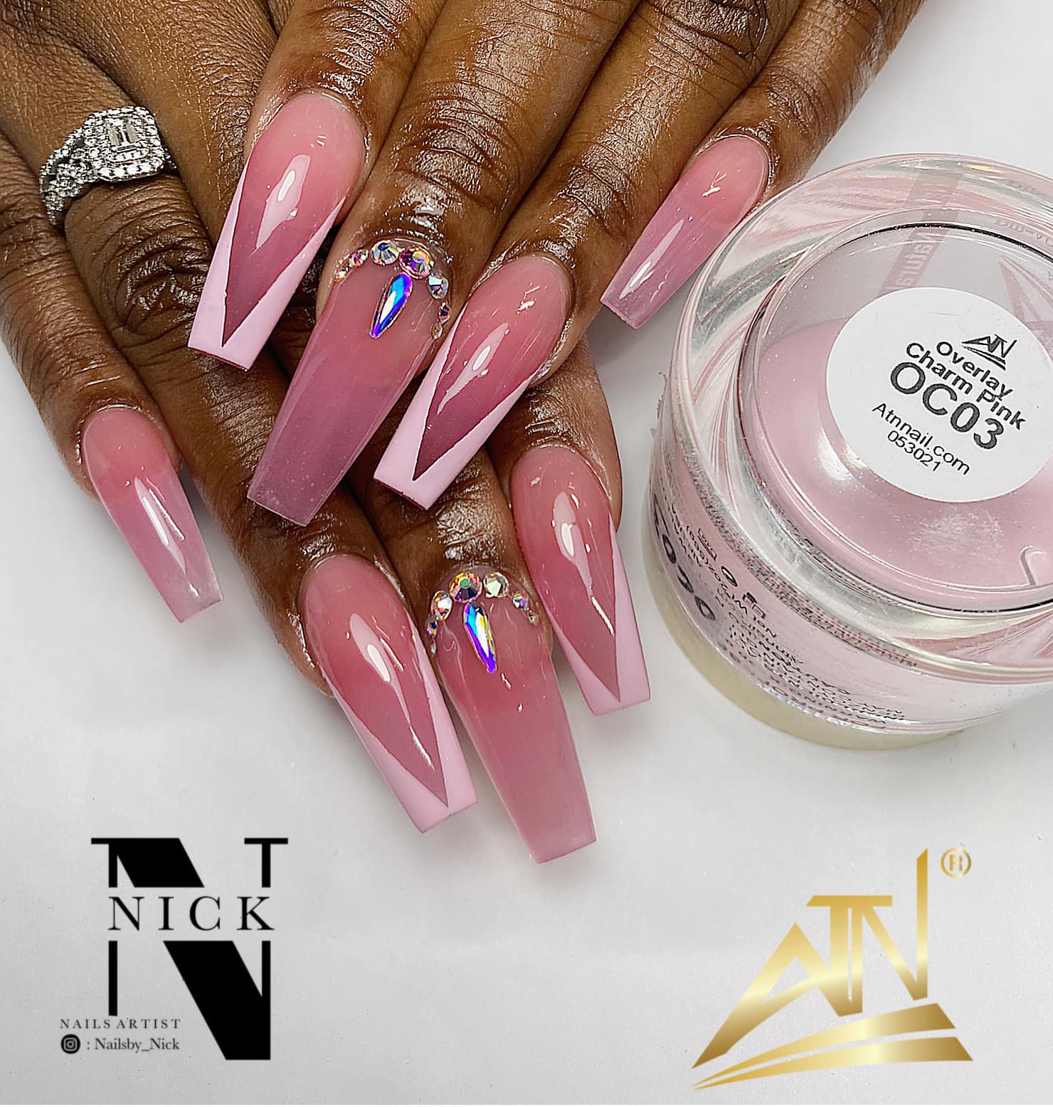 Light Overlay Acrylic Powder - Set OC 15 Colors