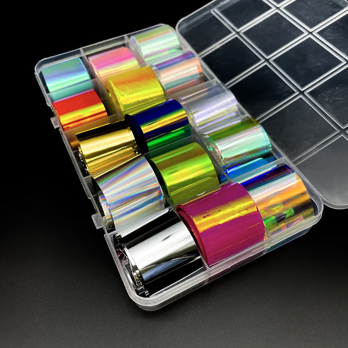 Transfer Foil - Colorful Glass 15 Pcs/ Box #3 | DFOCG03