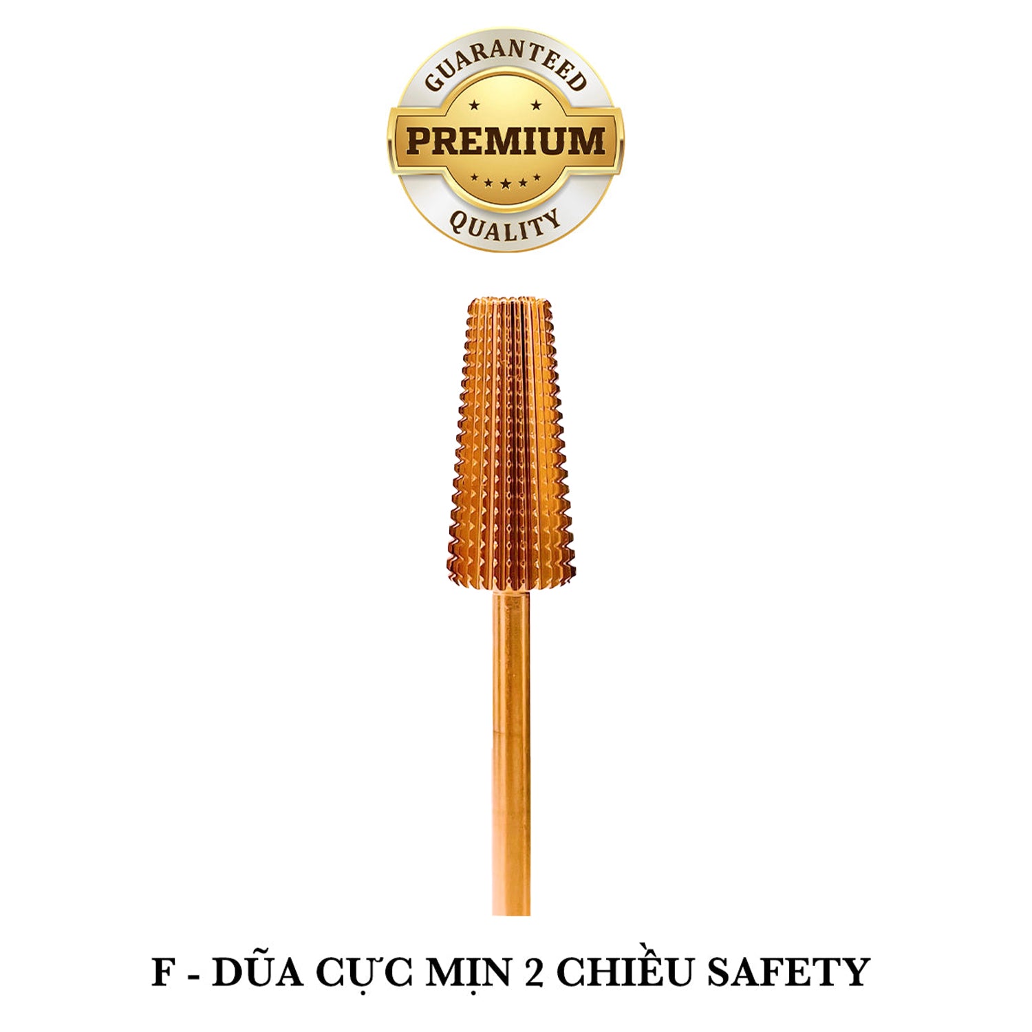 MŨI KHOAN - AN TOÀN 2 CHIỀU - F (NHÃN ĐỎ) | DŨA MỊN FINE