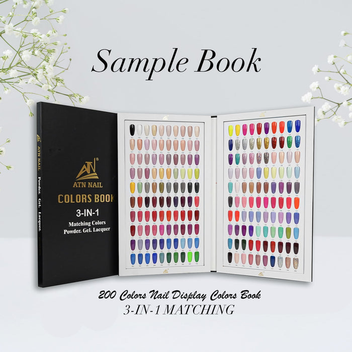 SAMPLE BOOK WITH ATN 200 COLORS