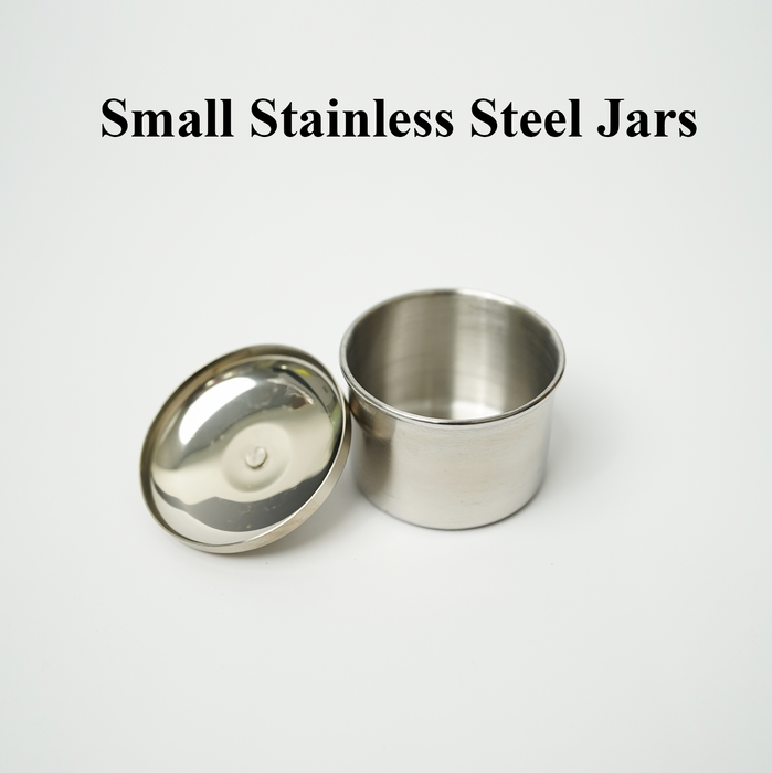 STAINLESS STEEL LIQUID JAR - 2 Sizes