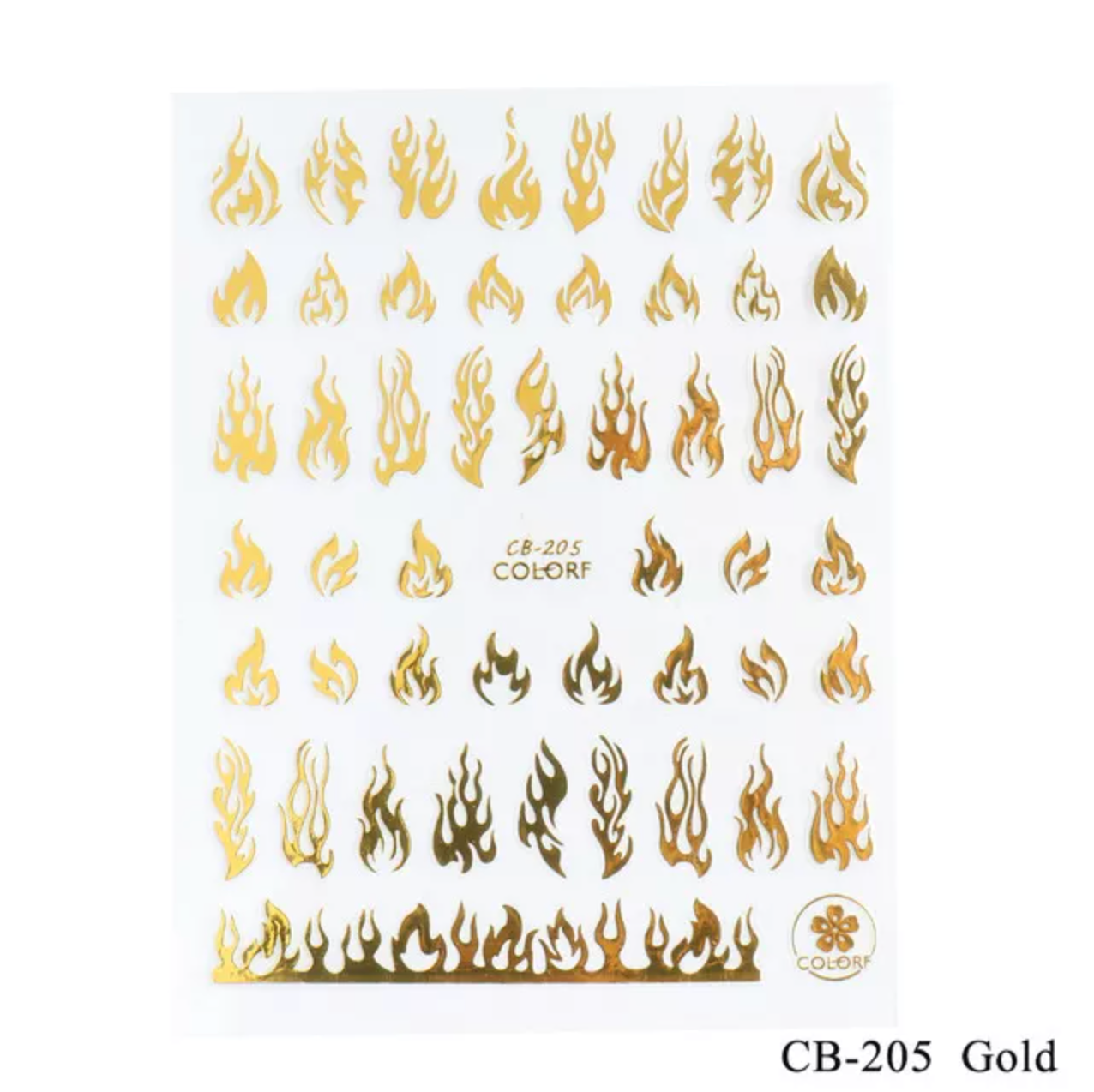 STICKER - FLAME_NEW 2022 | SET 5 PCS
