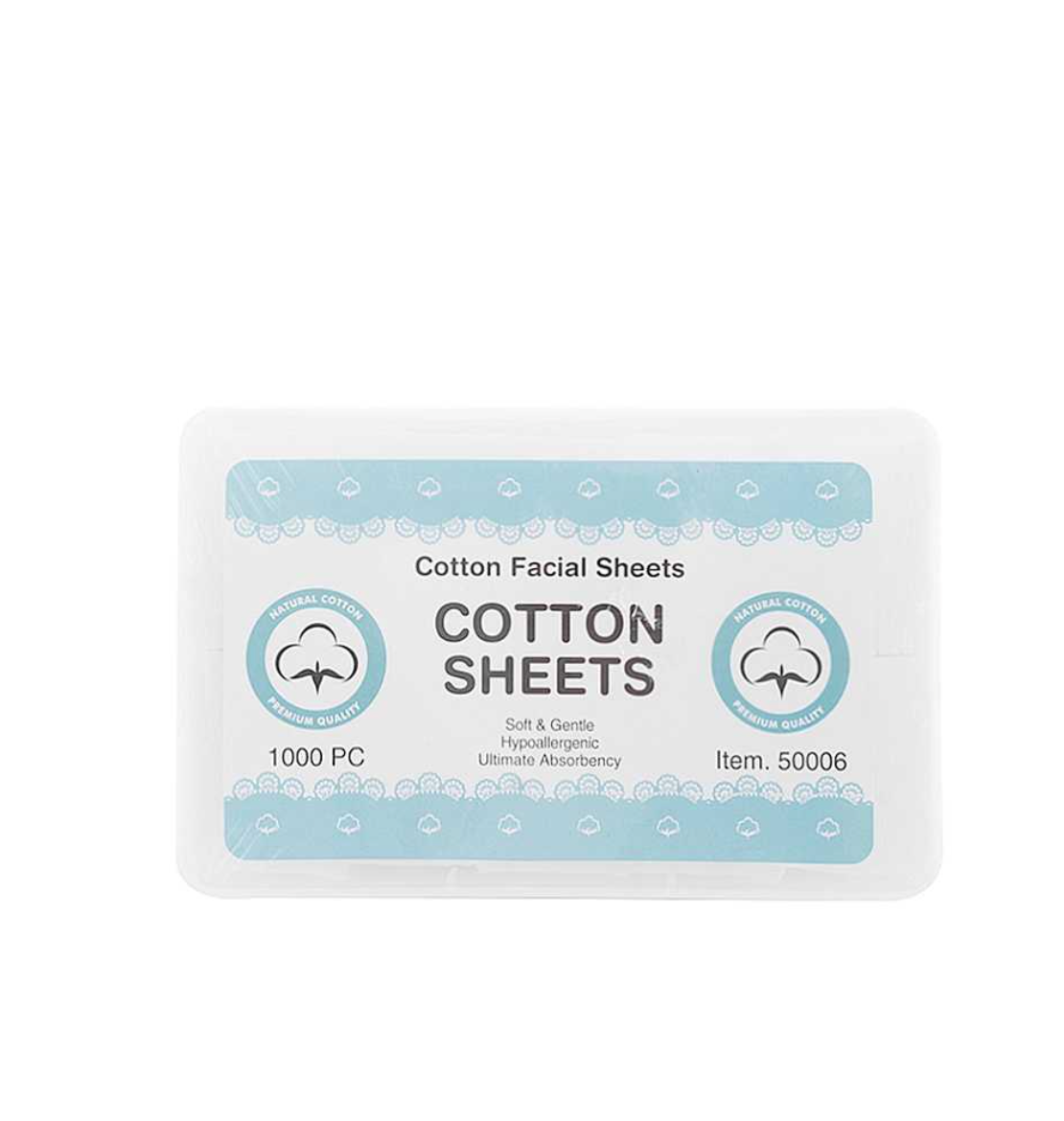 Miếng lót mặt/Ga trải giường bằng cotton