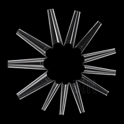 XXXL Coffin C Curve Tips (0-11) - Bag