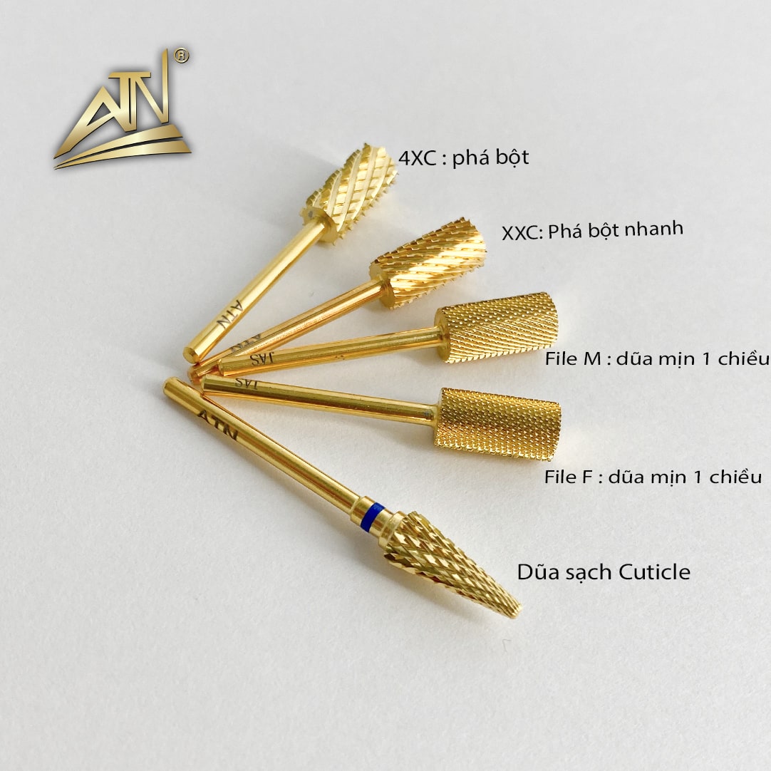 MŨI KHOAN - BỘ 5 CHIẾC VÀNG