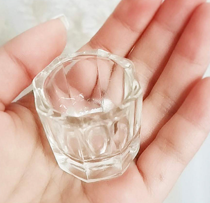 GLASS LIQUID JAR - Small size