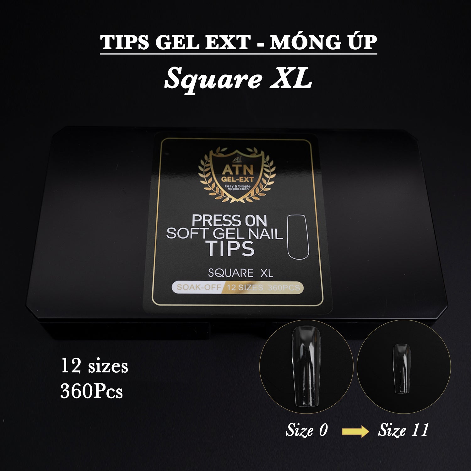 Hộp đầu típ ATN Gel-X