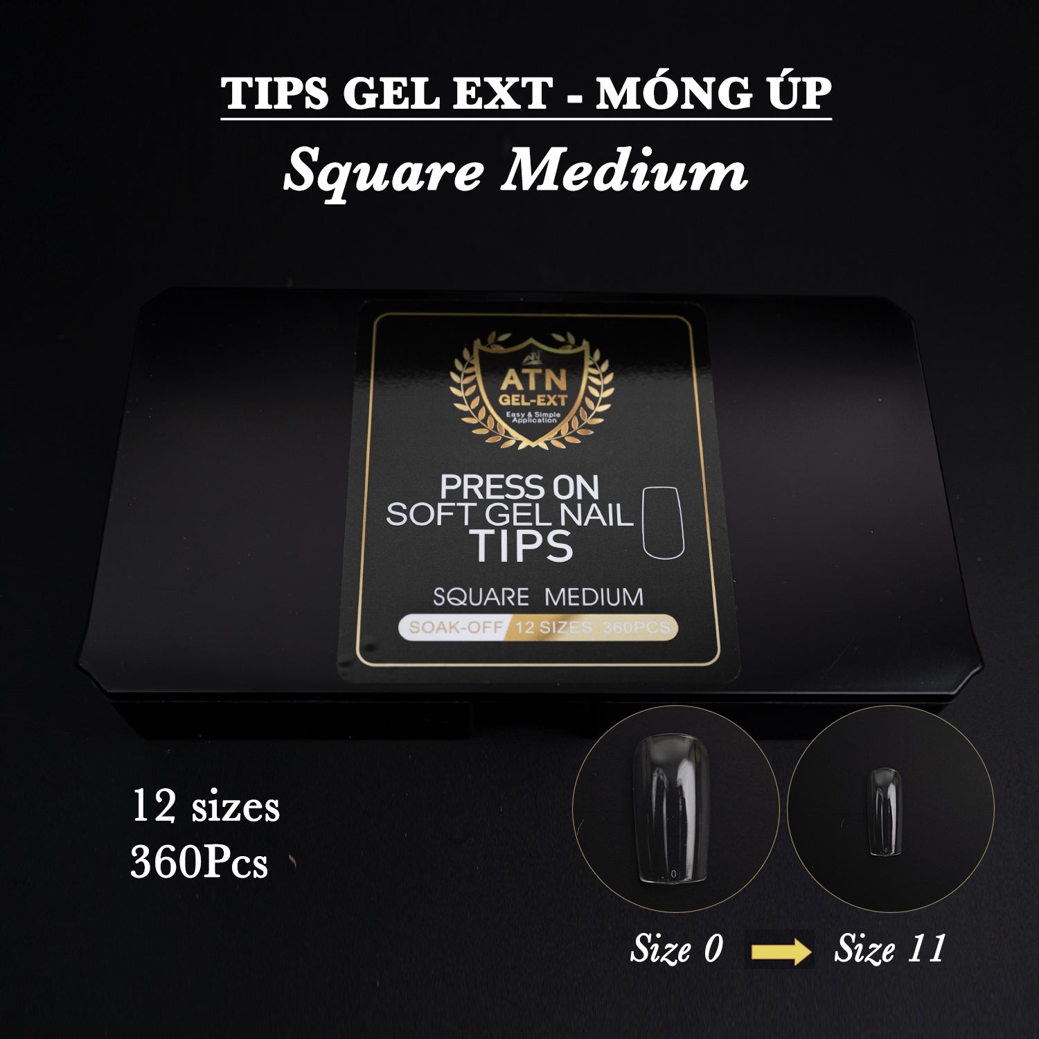 Hộp đầu típ ATN Gel-X