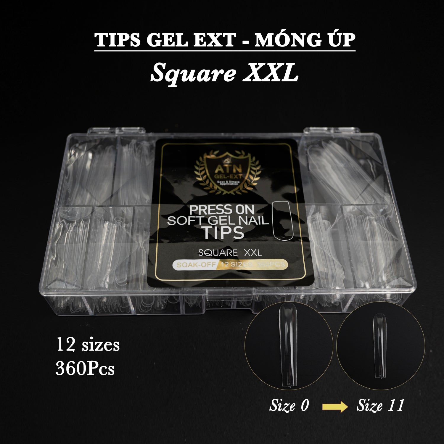 Hộp đầu típ ATN Gel-X