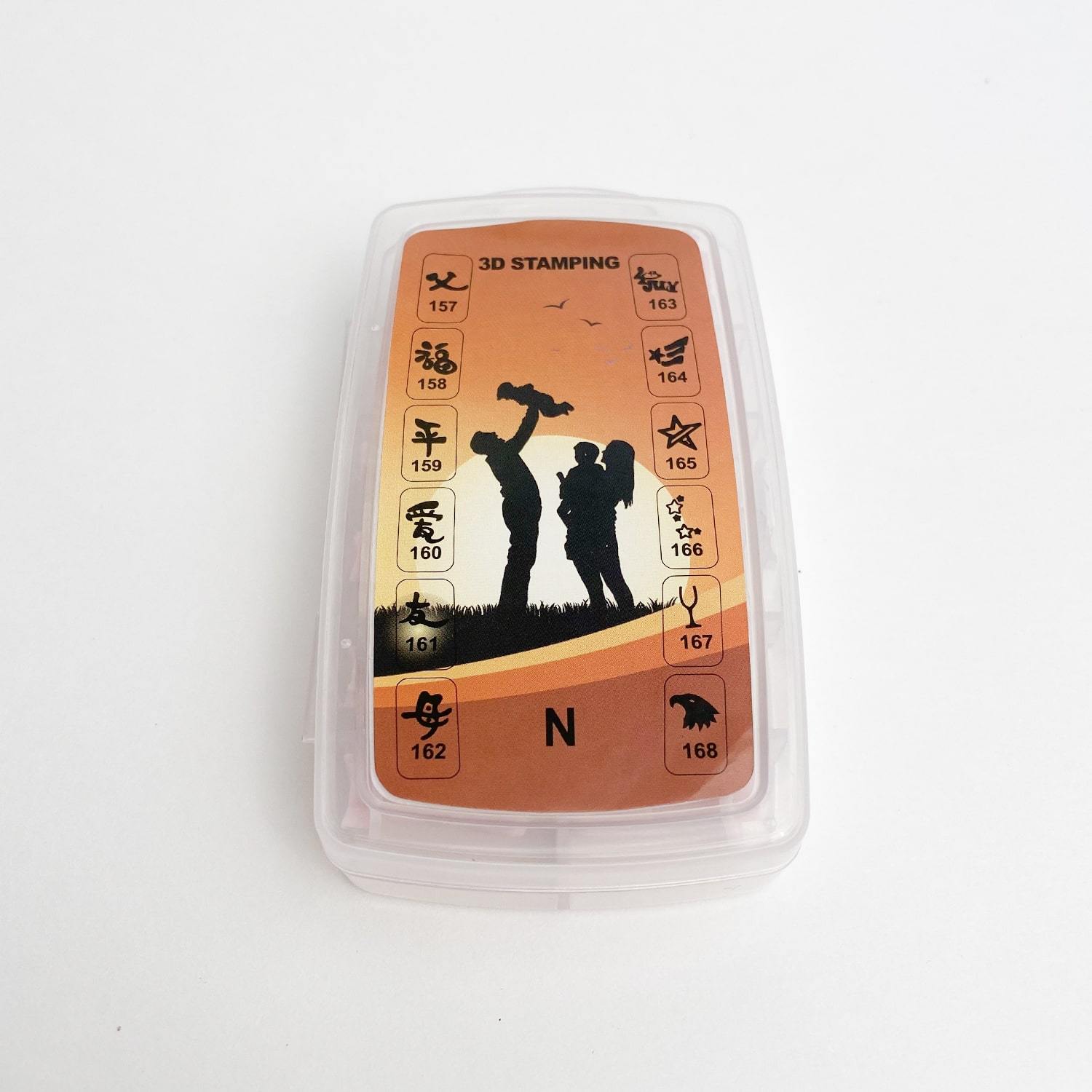 NAIL Art Design - 3D Stamping | Set 192 pcs