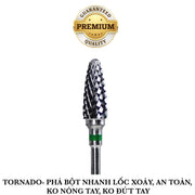 Drill Bit - Tornado Safety Nail - Silver