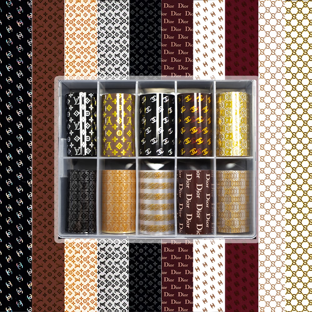 TRANSFER FOIL-BRAND LV, GUCCI, DIOR | DFOTN04