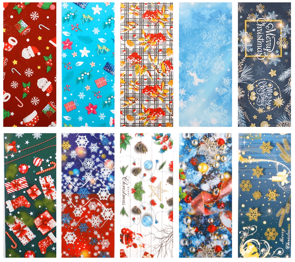 Transfer Foil - Christmas Coloful