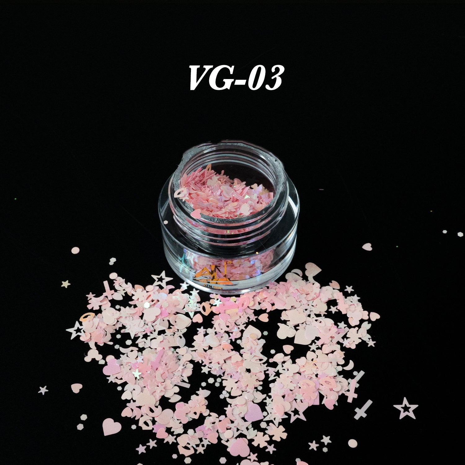 VALENTINE GLITTER- LOVELY HEART | 0.25 oz