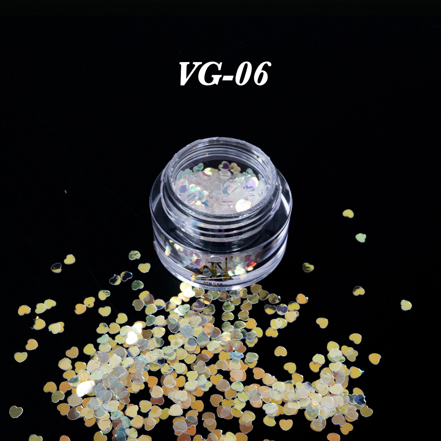 VALENTINE GLITTER- LOVELY HEART | 0.25 oz