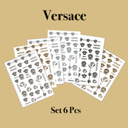 STICKER - VERSACE | SET 6 PCS
