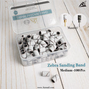 Băng chà nhám ZEBRA - Trung bình | 100 miếng 