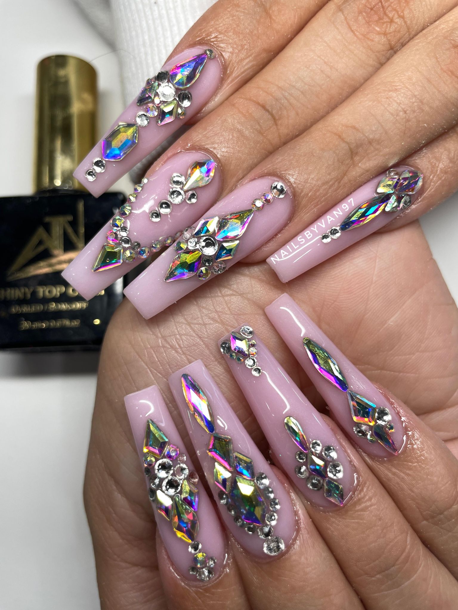 ATN DIAMOND_RHINSTONE GEL KEO TUBE ( KEO ĐÍNH ĐÁ)