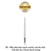 Drill Bit - Cuticle Cleaning - White (B2)