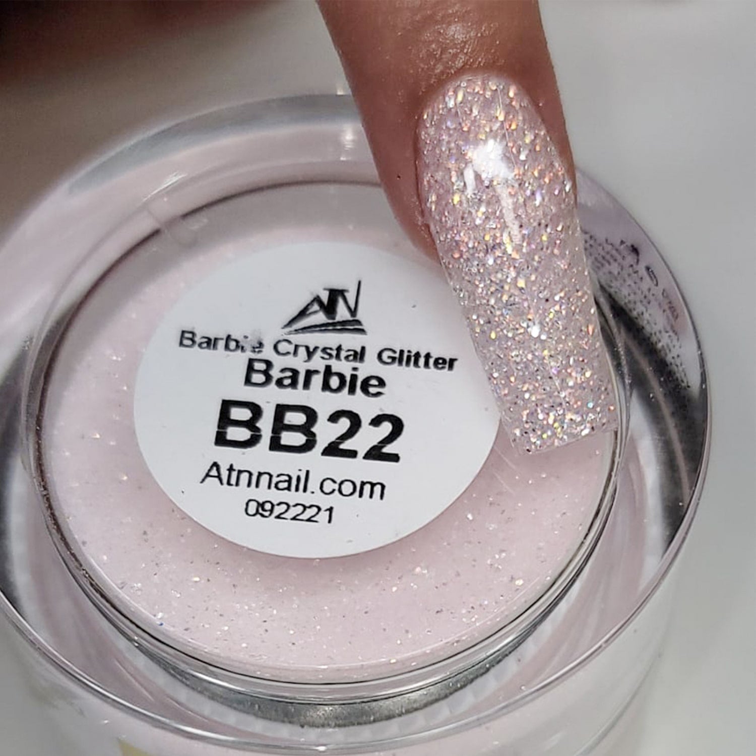 Barbie Crystal Glitter Acrylic Powder Collection – 36 colors (1oz)