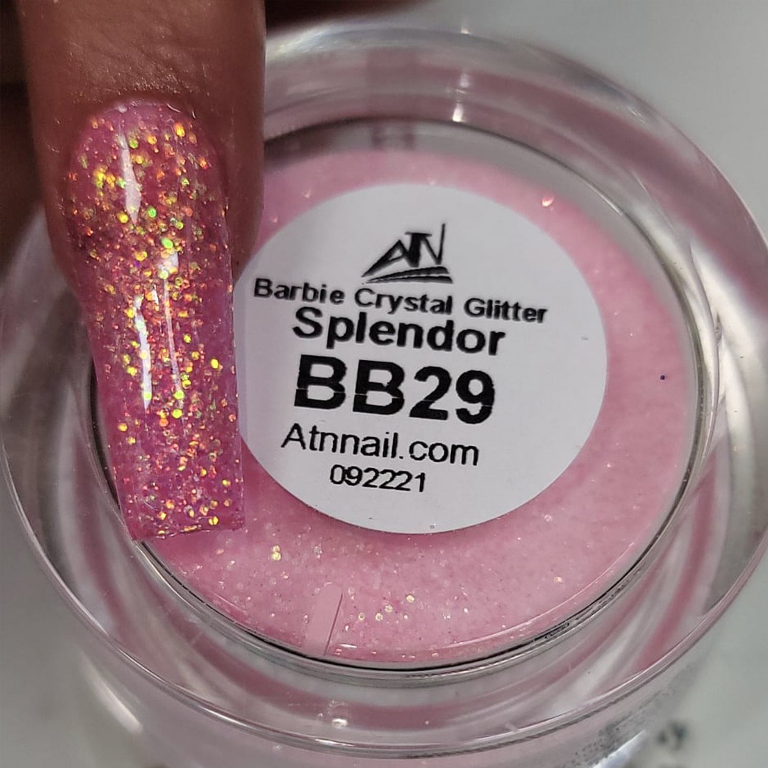 Barbie Crystal Glitter Acrylic Powder Collection – 36 colors (1oz)