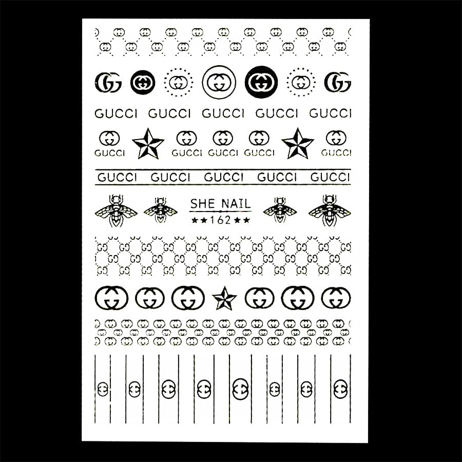 STICKER - LV, Chanel, Supreme, Gucci | SET 5 PCS