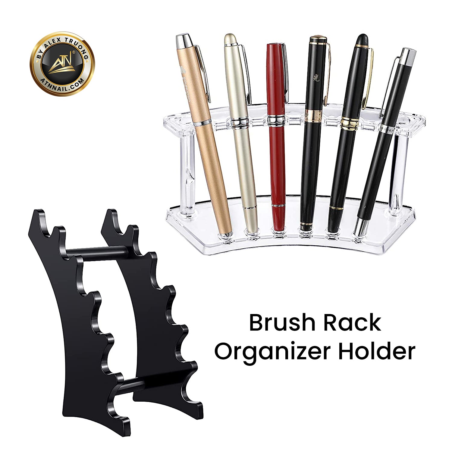 Plastic Brush Rack Holder – ATN Nail Supply
