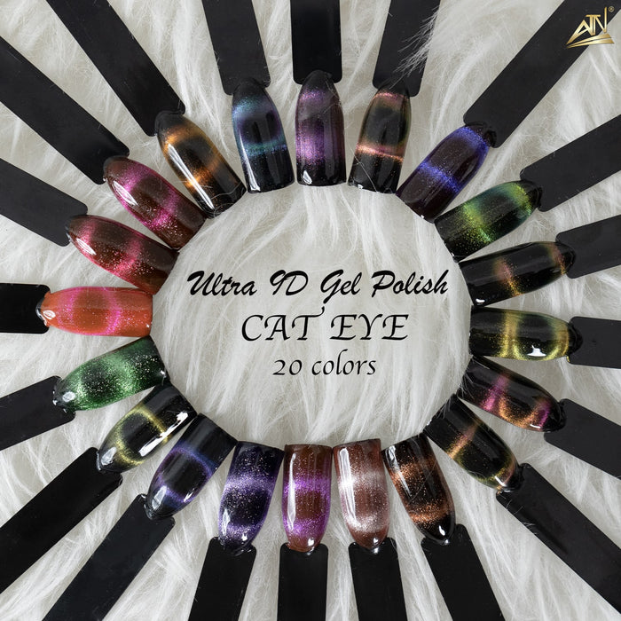 ATN ULTRA 9D CAT EYE GEL POLISH 15 ml | SET 20 Colors