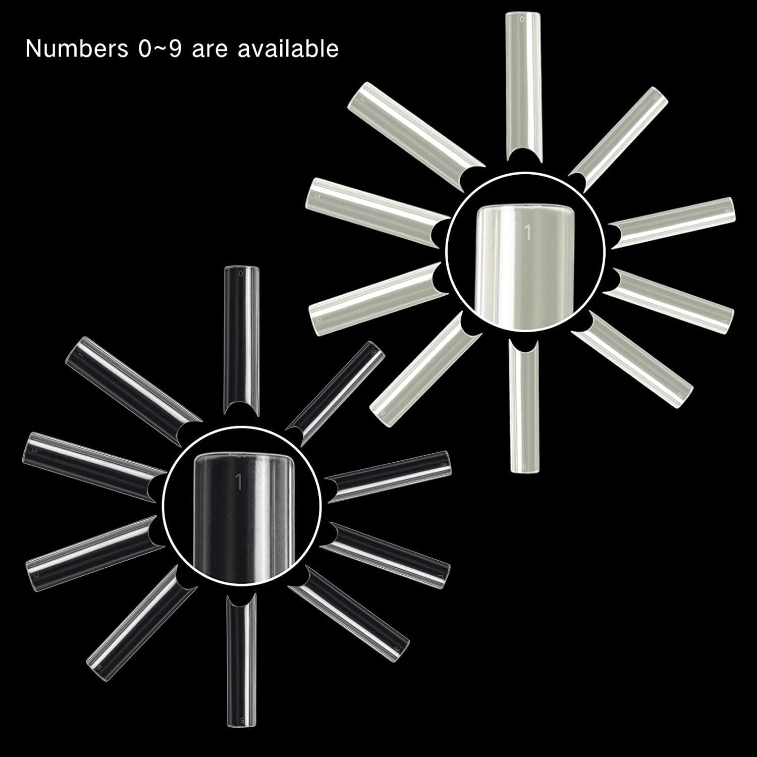 Regular Square Tips (0-10)