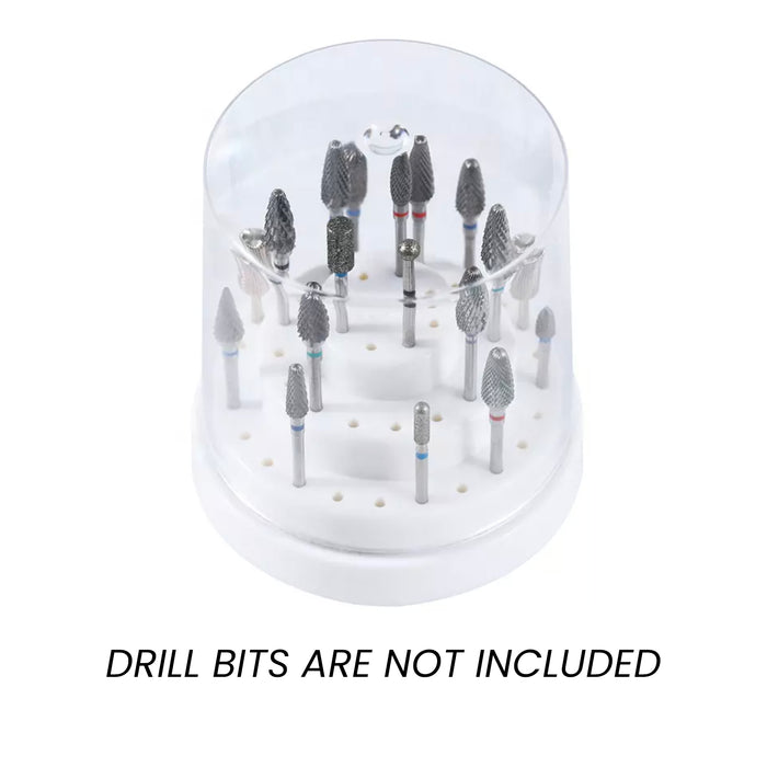 48 Holes Nail Drill Bit Container