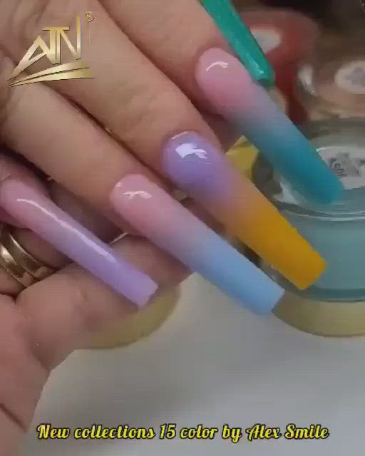 Load video: Alex’s Legacy Acrylic Powder - Set AS 18 Colors