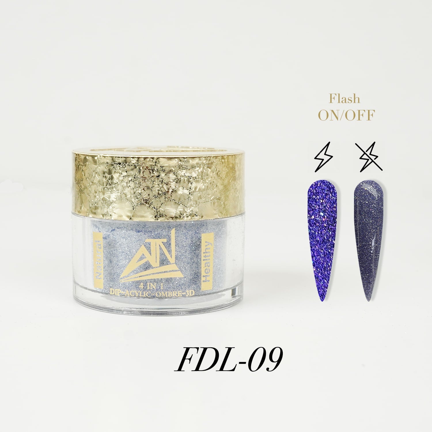FLASH DIAMOND LIGHT - Bộ sưu tập 9 màu bột nhũ | FDL 1oz