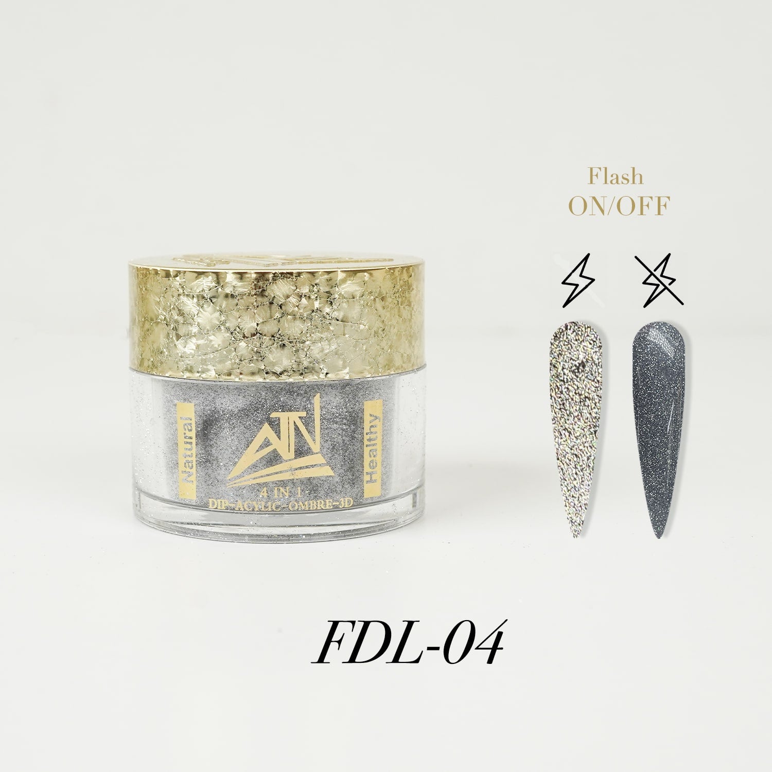 FLASH DIAMOND LIGHT - Bộ sưu tập 9 màu bột nhũ | FDL 1oz