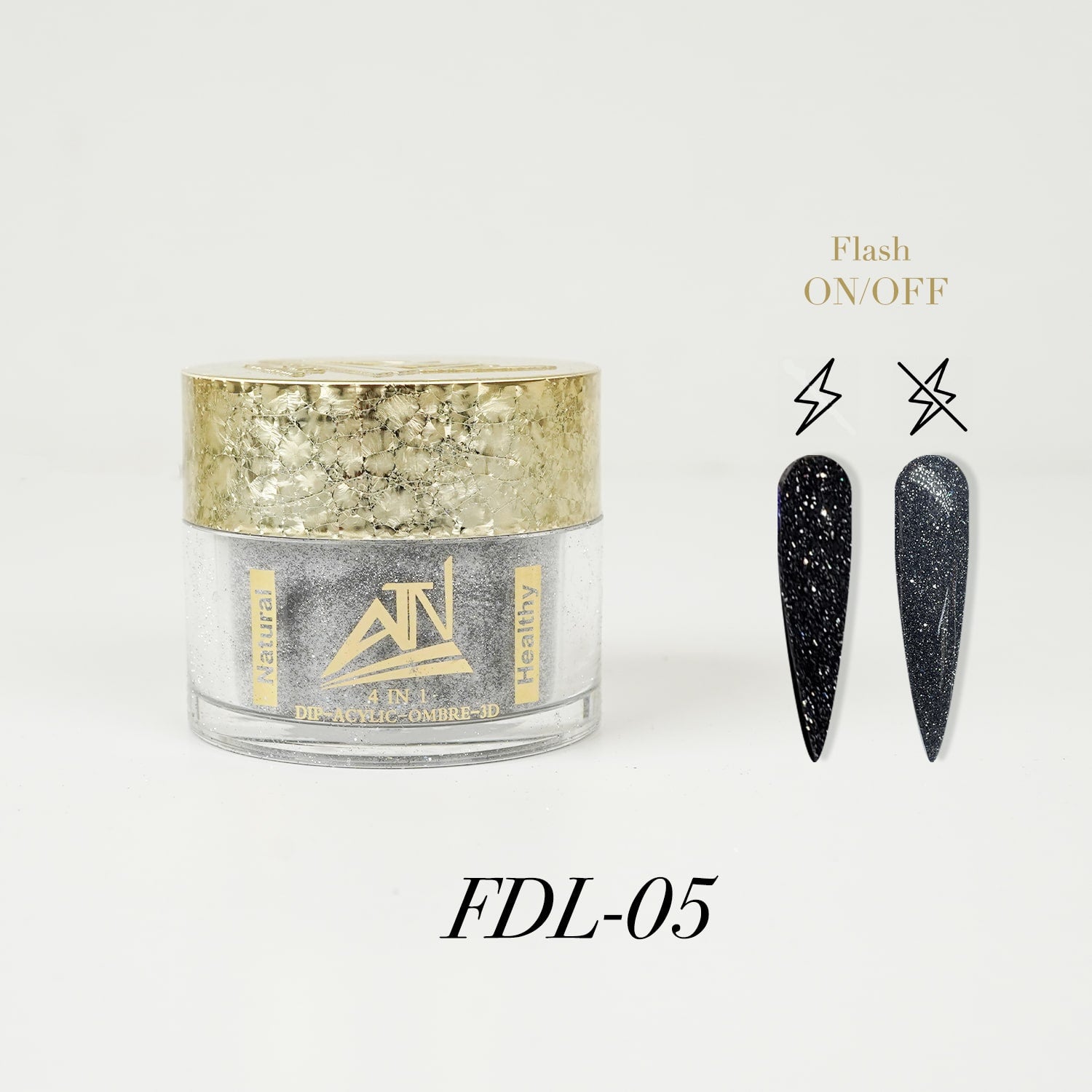 FLASH DIAMOND LIGHT - Bộ sưu tập 9 màu bột nhũ | FDL 1oz