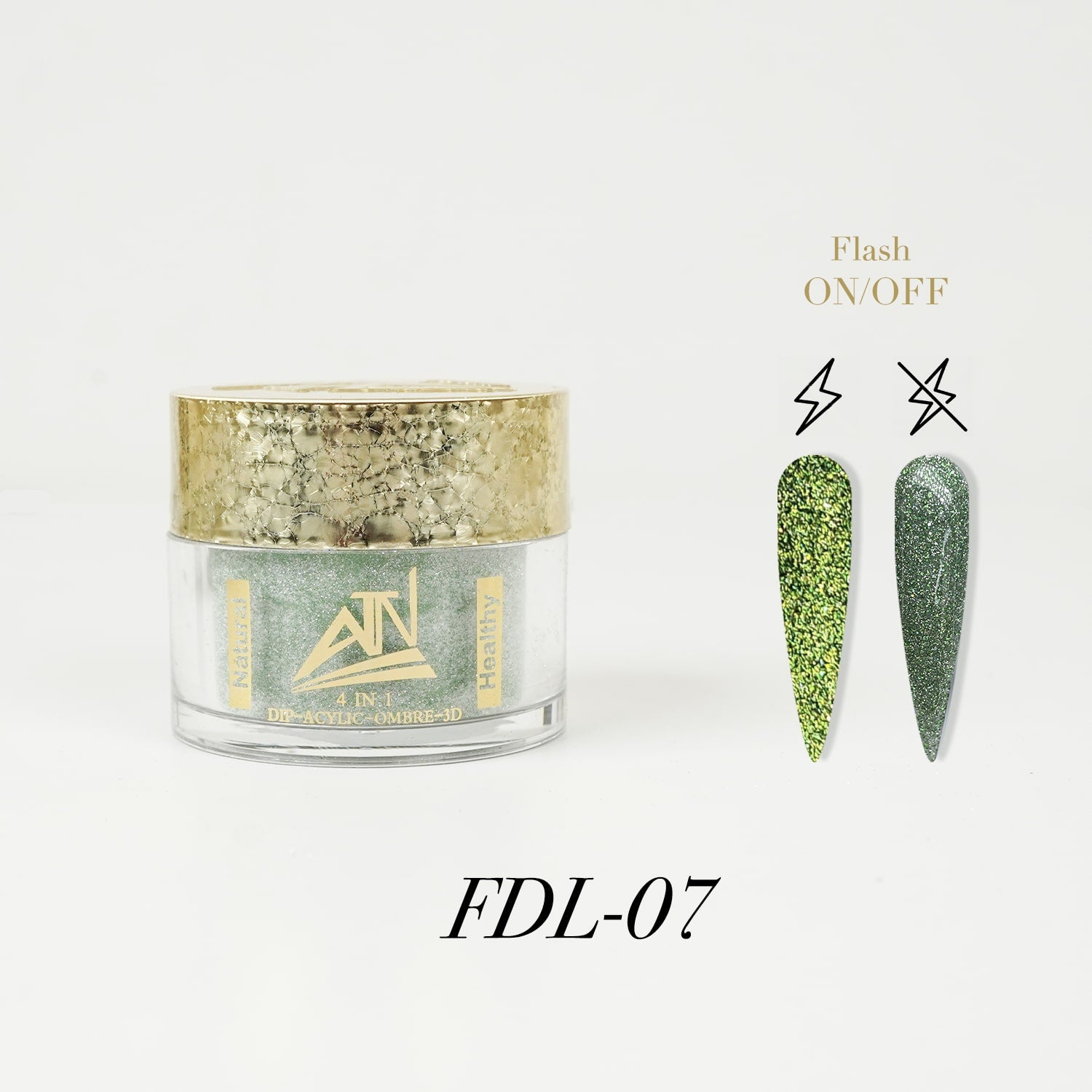FLASH DIAMOND LIGHT - Bộ sưu tập 9 màu bột nhũ | FDL 1oz