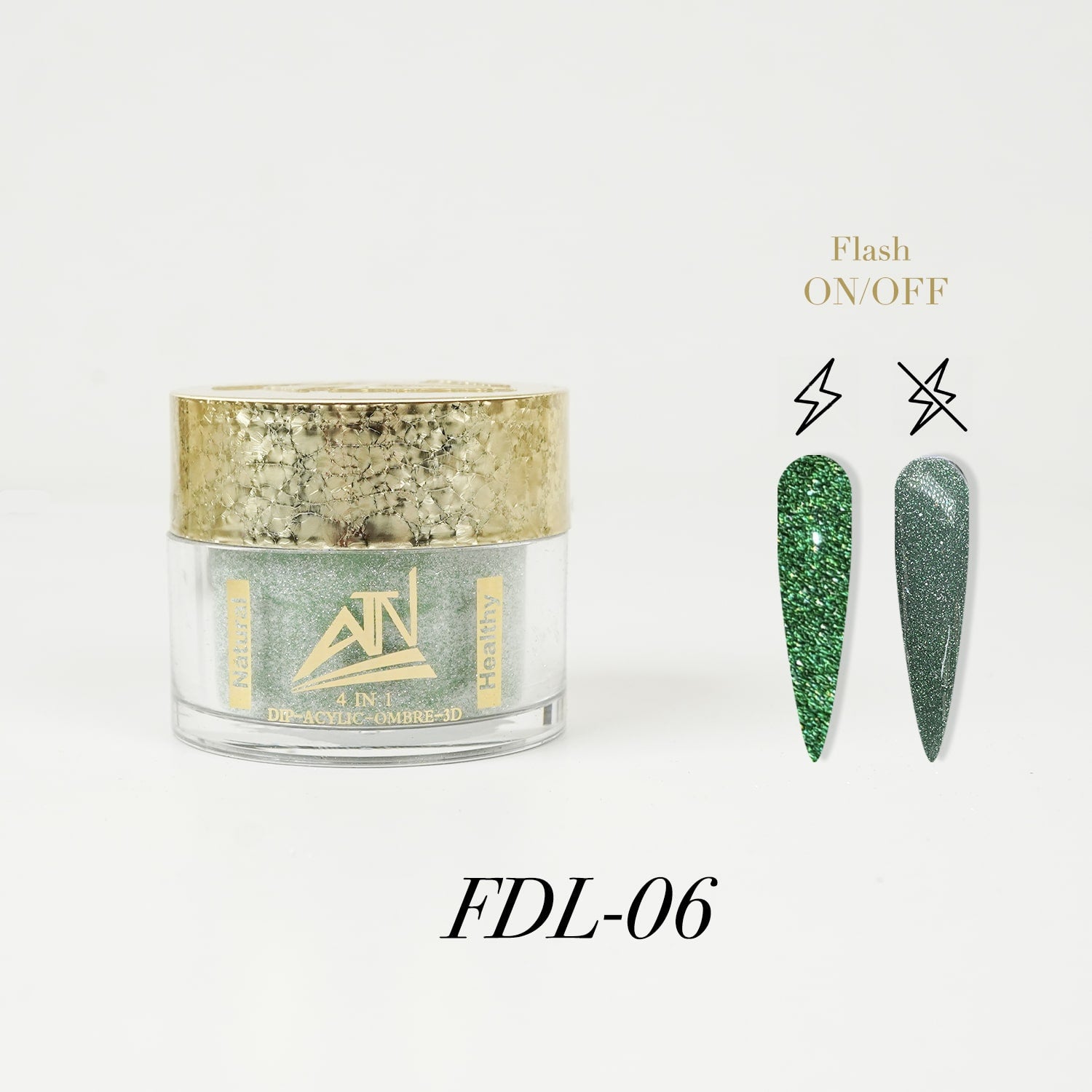 FLASH DIAMOND LIGHT - Bộ sưu tập 9 màu bột nhũ | FDL 1oz