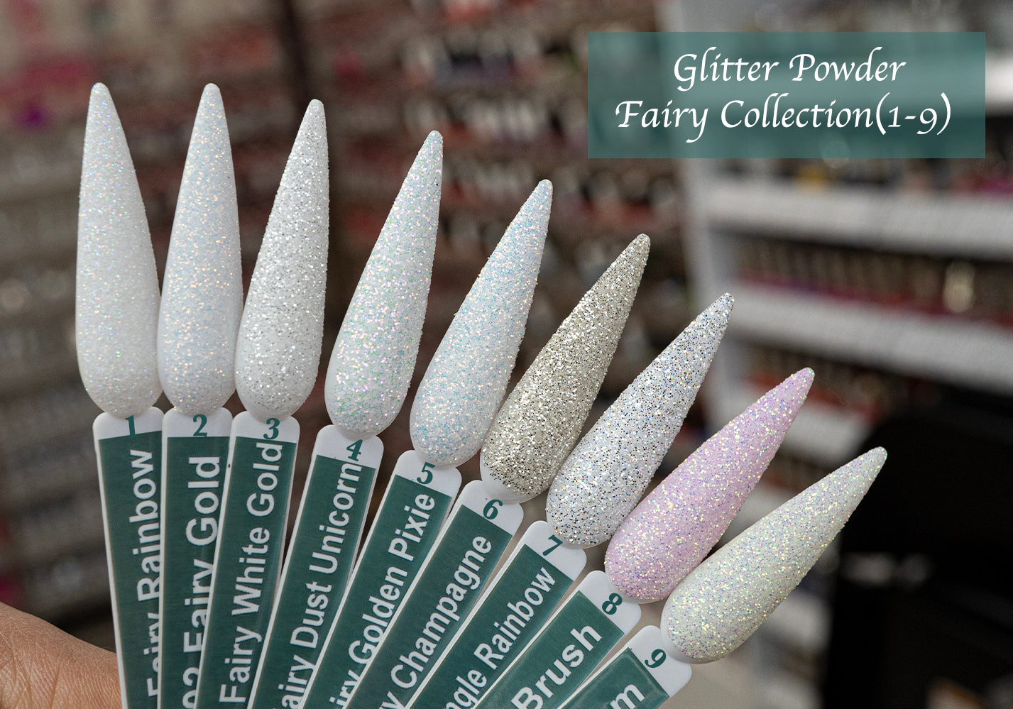 ATN FAIRY COLLECTION 1 oz - SUGAR GLITTER - FR 18 COLORS