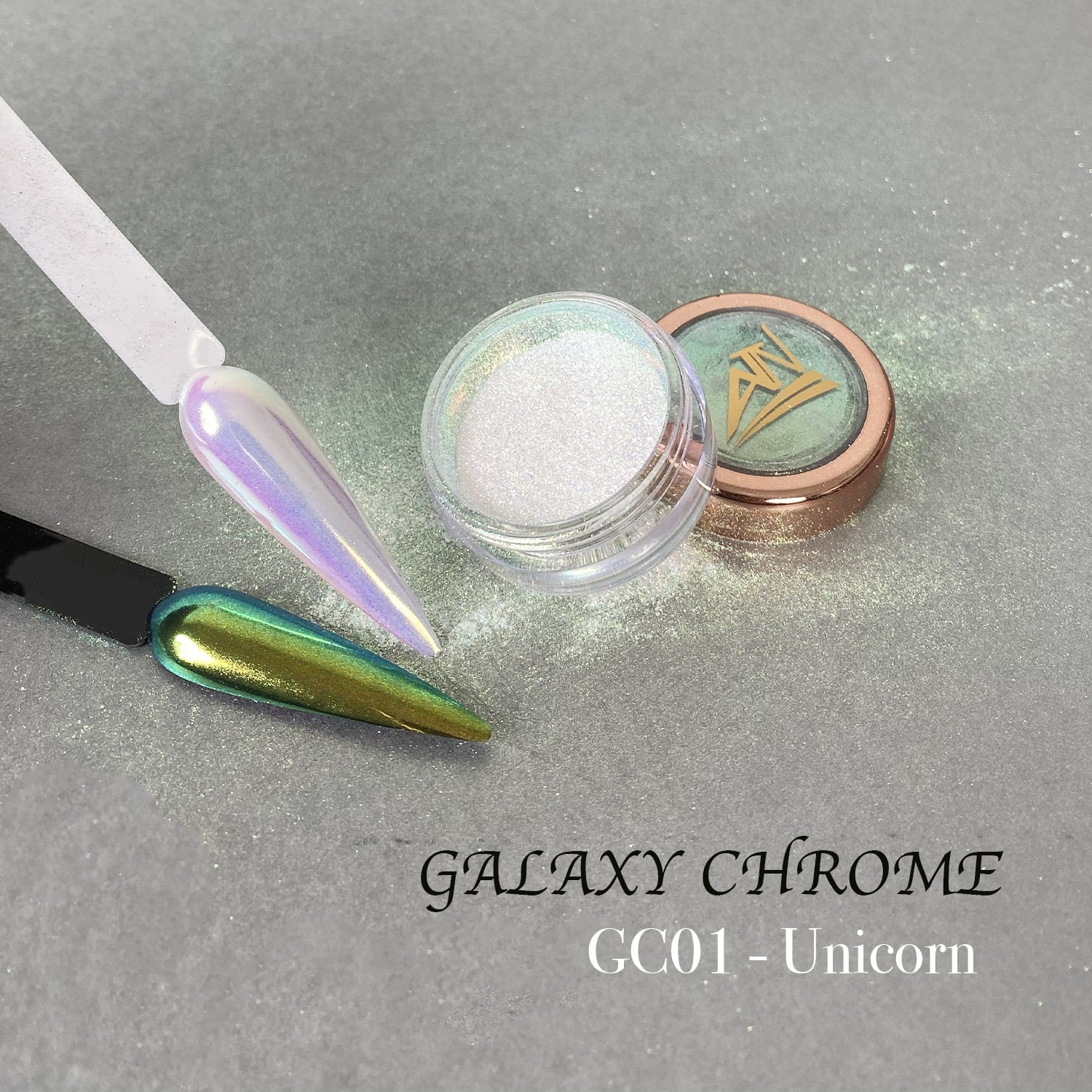 ATN CHROME - BỘT MÓNG CHROME GALAXY COLORS - 0.9 GRAM