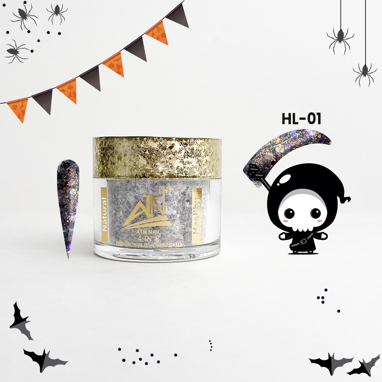 BỘT LẤP LÁNH HALLOWEEN | 2 OZ