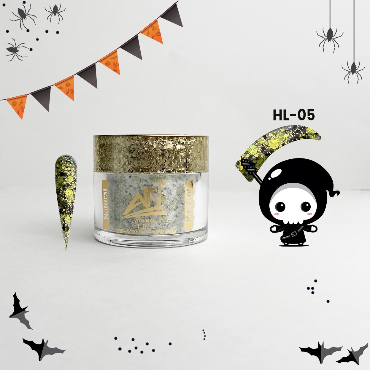 BỘT LẤP LÁNH HALLOWEEN | 2 OZ