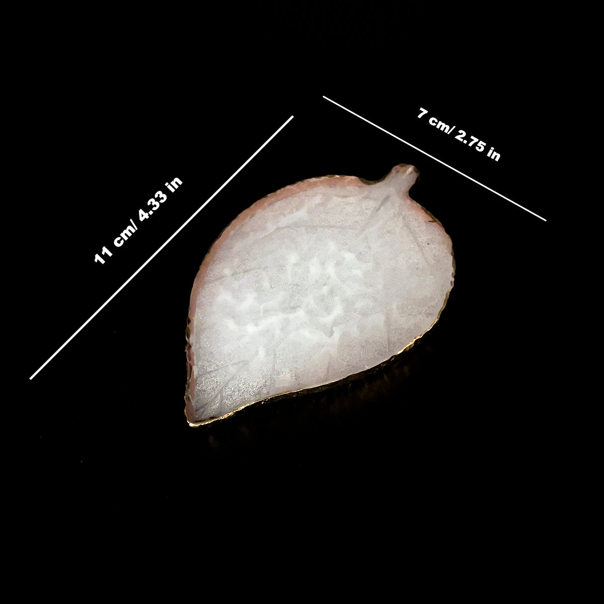 Leaf & Round Shapes Painting Plates