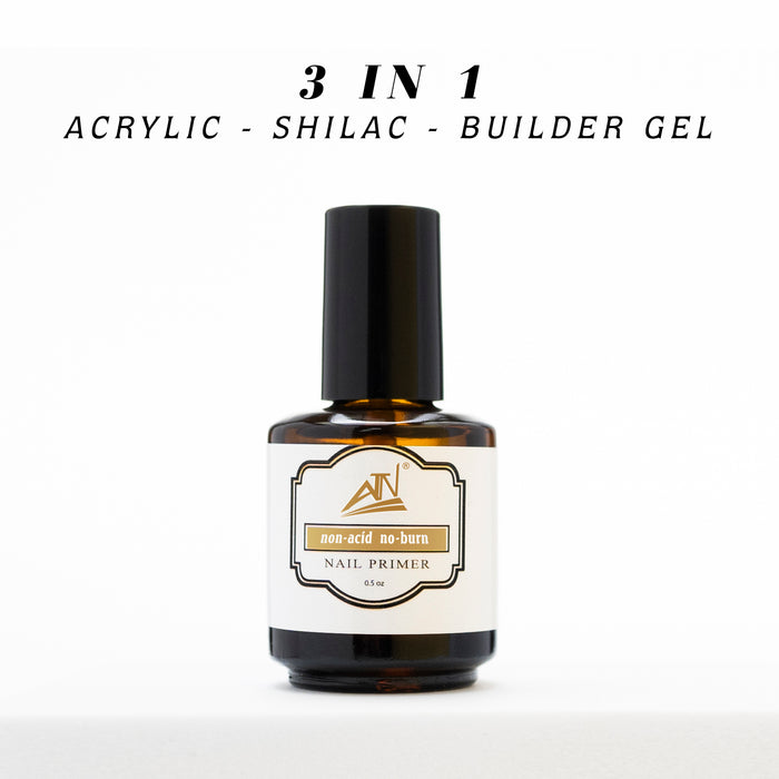 ATN NAIL PRIMER - 3in1 Acrylic - Shilac - Builder gel | 0.5 oz