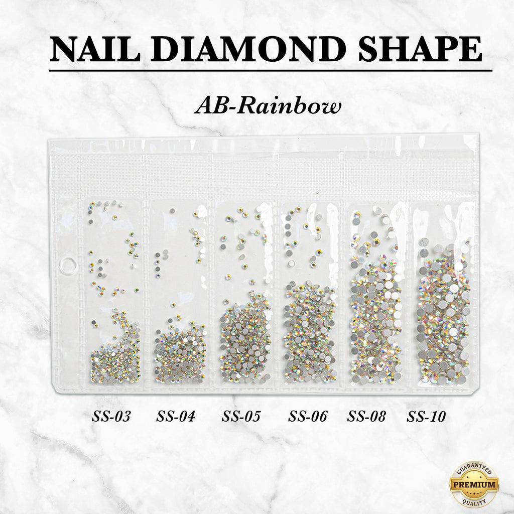 DIAMOND RHINESTONES FLAT BACK — ATN Nail Supply