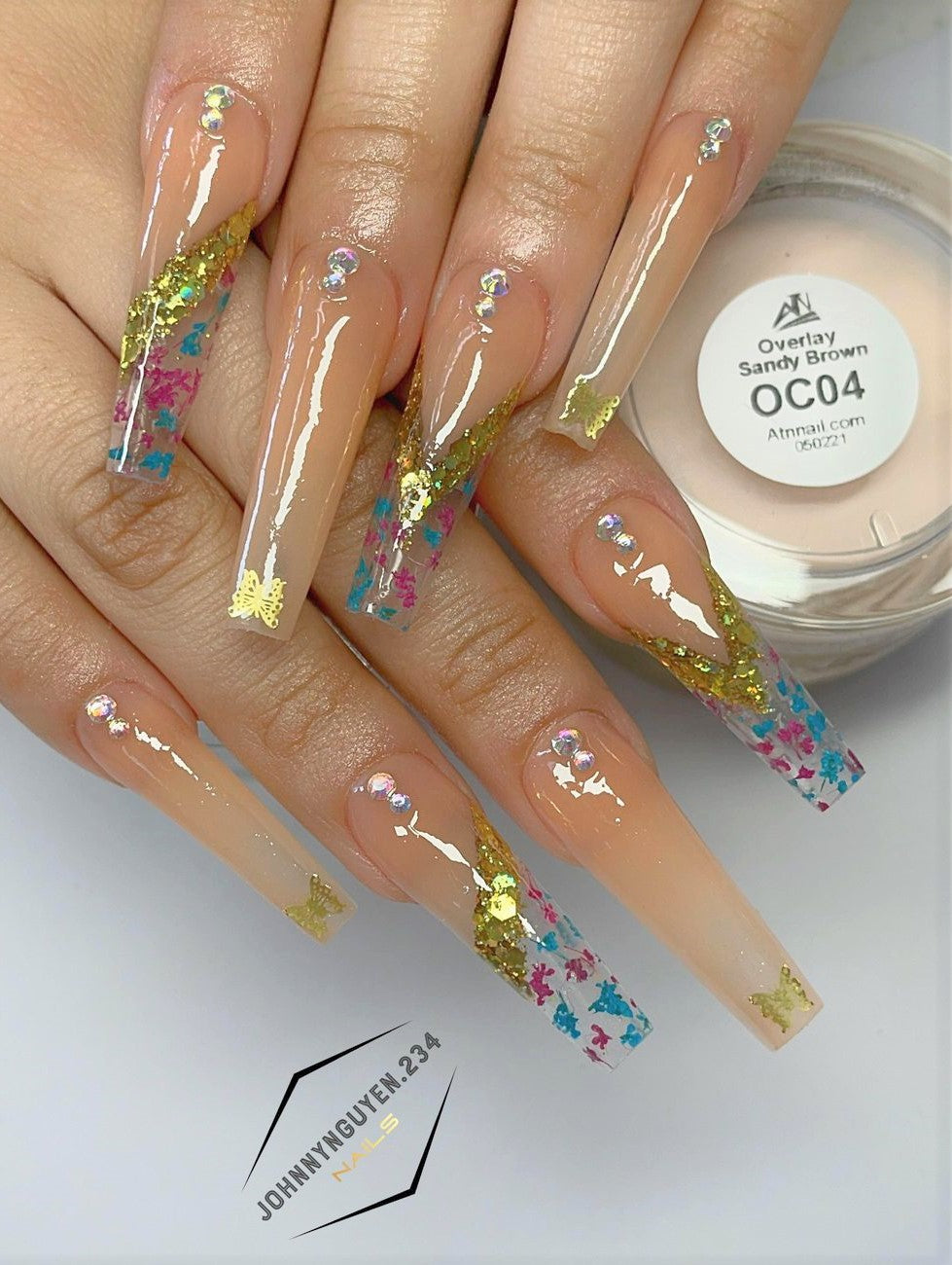 Light Overlay Acrylic Powder - Set OC 15 Colors