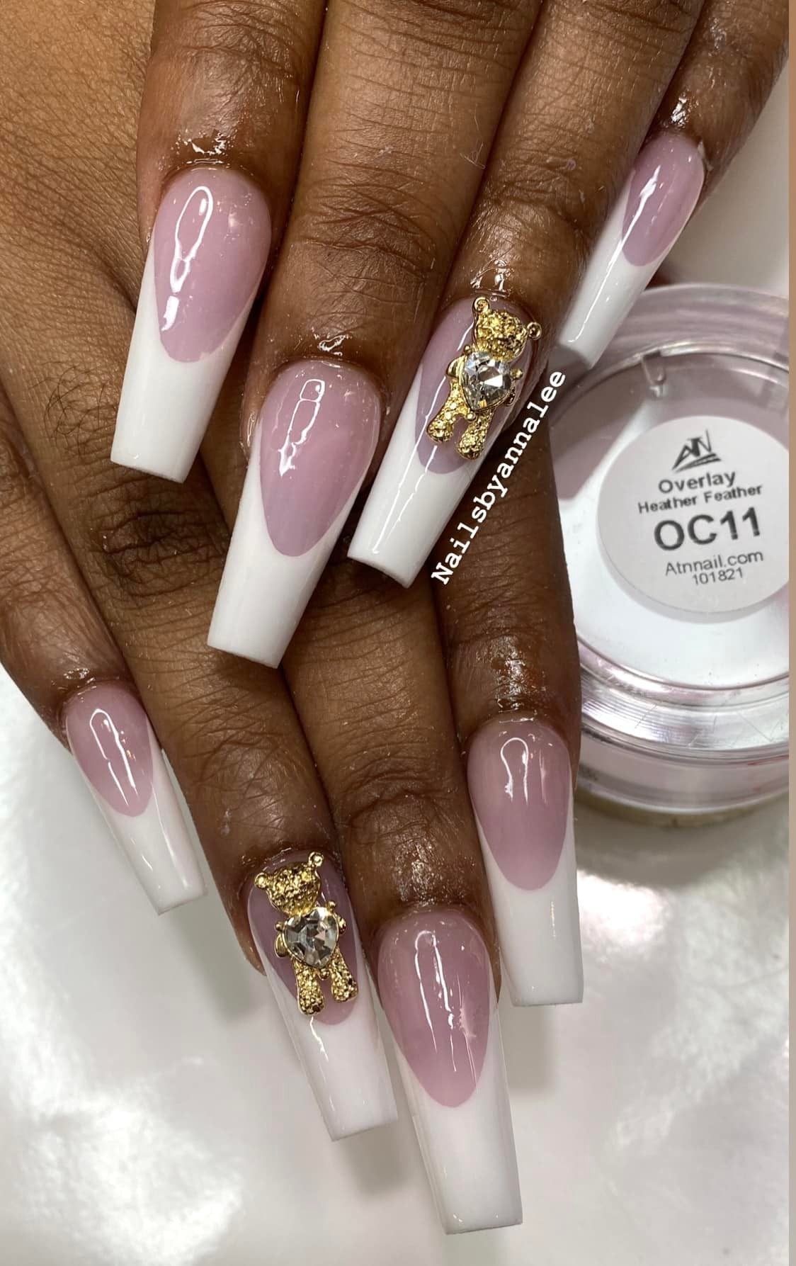 Light Overlay Acrylic Powder - Set OC 15 Colors