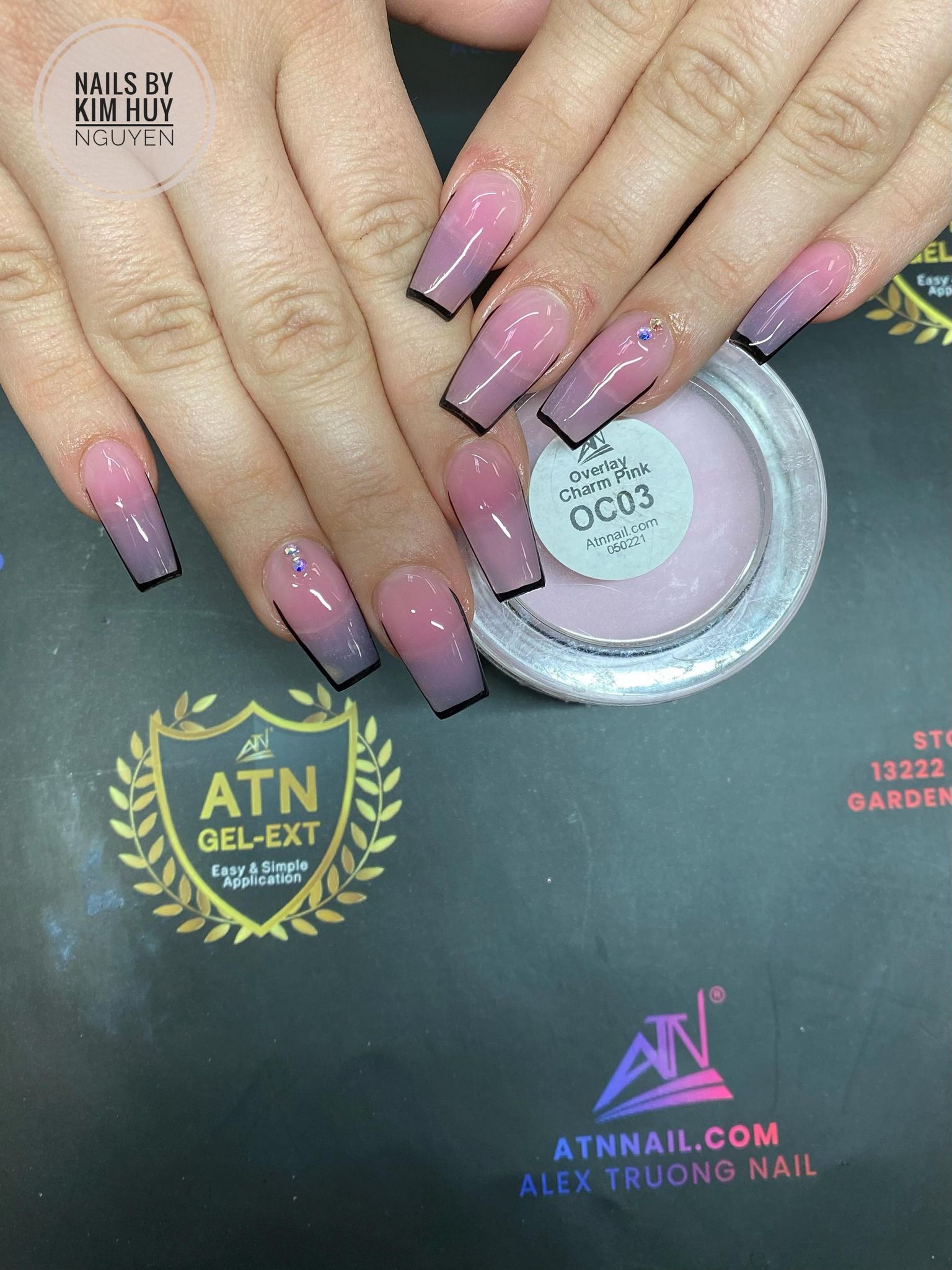Light Overlay Acrylic Powder - Set OC 15 Colors