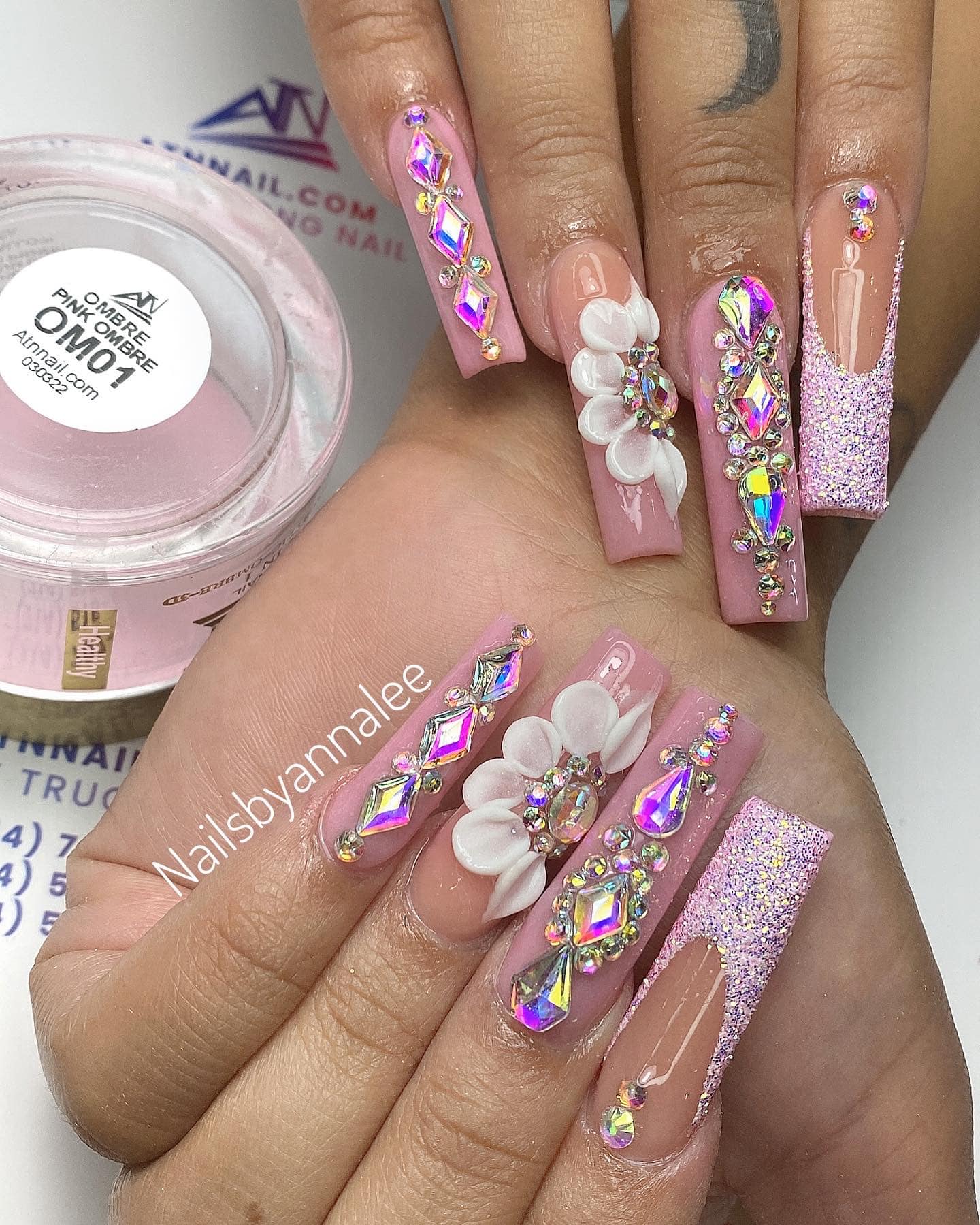 OMBRE TỰ NHIÊN - BỘ SƯU TẬP 18 MÀU PHẤN