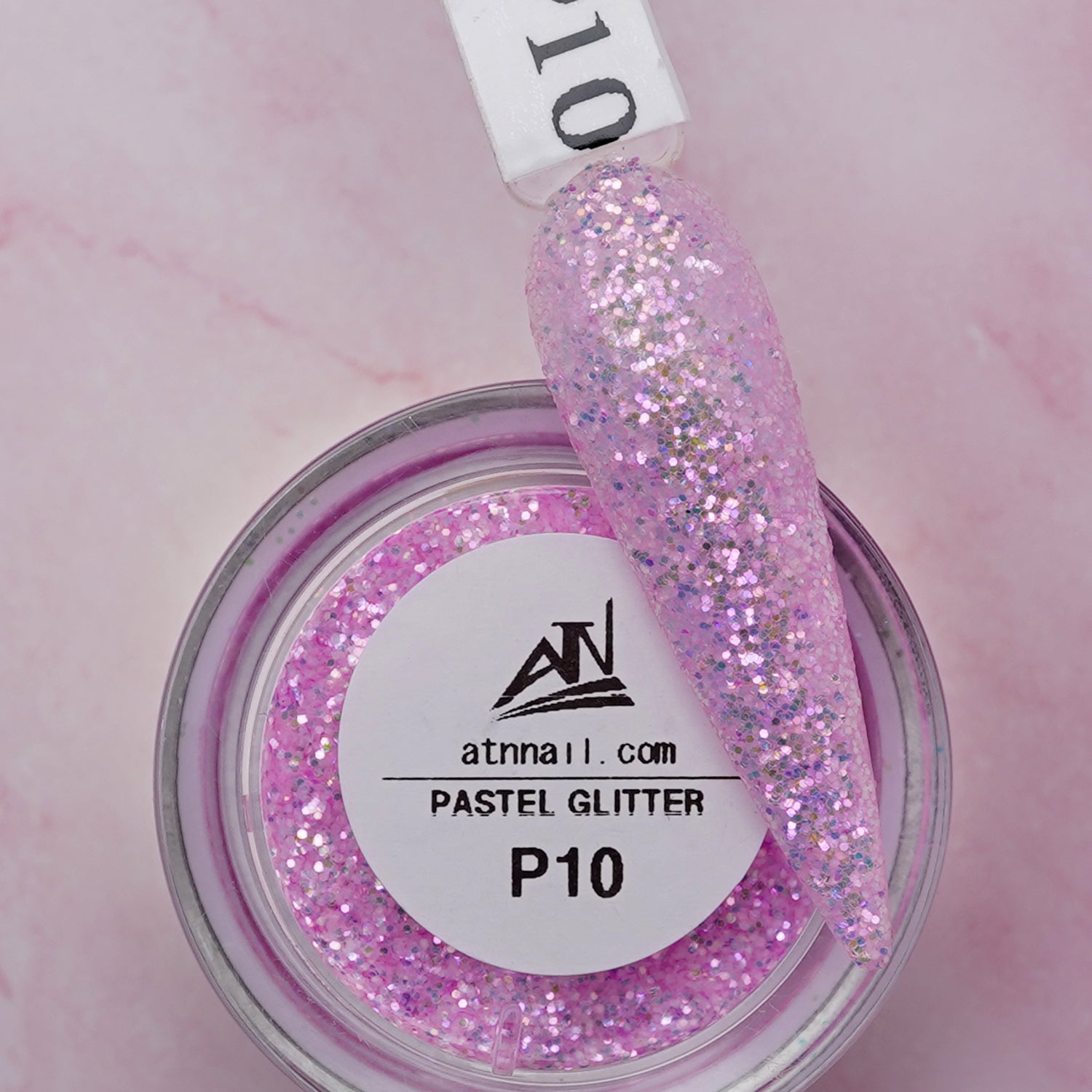 ATN Pastel Glitter 0.5 oz - Set P 14 Colors